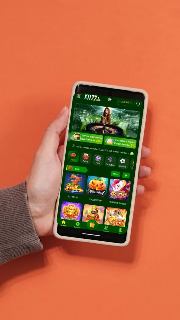 Home page of K1177 Game.